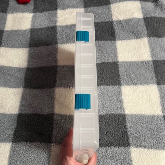 Plastic Storage case with Adjustable Compartments for Crafts Jewelry B… - Picture 5 of 13